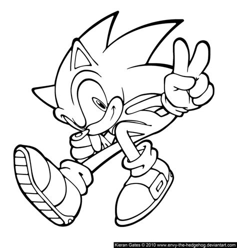 Dibujos De Sonic Para Colorear Imprimir Gratis