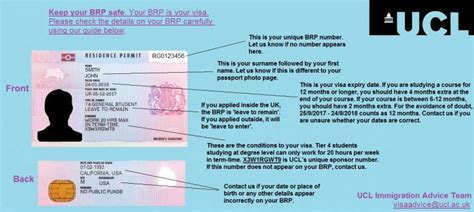 Maybe you would like to learn more about one of these? Biometric Residence Permit | Students - UCL - London's Global University