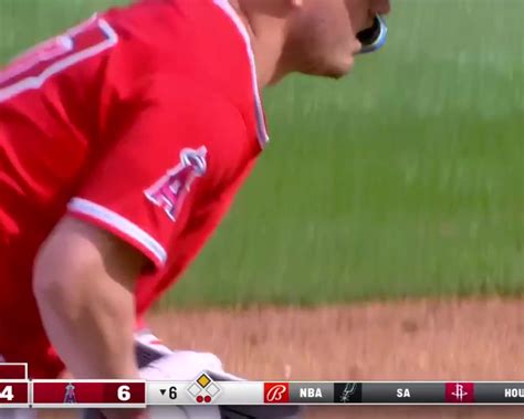 Mike Trout Doing Mike Trout Things 👀 Los Angeles Angels Laaspring By Bally Sports West