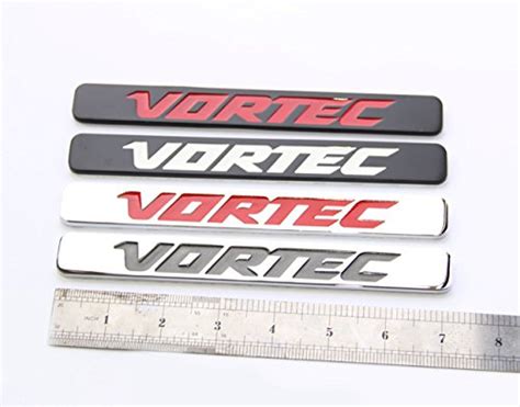 Yoaoo 2x Oem White Black Vortec Emblems Badges For Chevrolet 2500hd Gmc