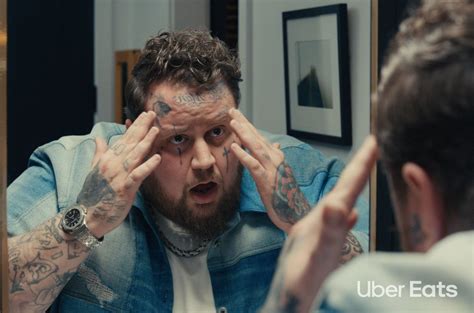 Jelly Roll Forgets He Has Face Tattoos In Uber Eats Super Bowl Ad