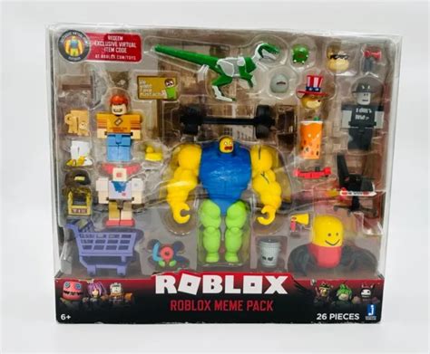 Roblox Action Collection Meme Pack Playset Includes Exclusive Virtual
