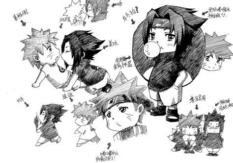 Sasuke And Naruto Chibi By Jiegengdai On Deviantart