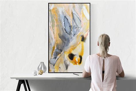 Marble Shades Painting By Milena Artworks Victory Art