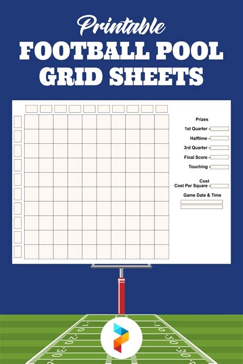 Football Pool Grid Sheets 10 Free Pdf Printables Printablee