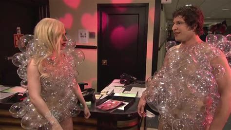 Lady Gaga Live In Saturday Night Live With Andy Samberg 10 03 09