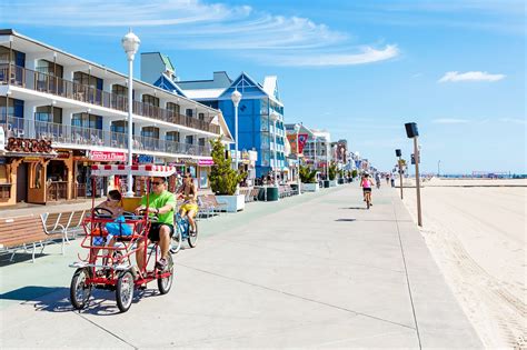 Ocean City Beach Boardwalk The Best Beaches In The World