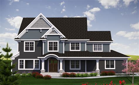 2 Story Traditional with Craftsman Touches - 89970AH ... The builder mikeyhockey hello this is mikeyhockey again out with a brand new design concept that is much different than all my other modern builds.