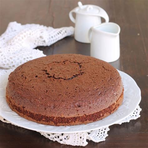 HOT MILK SPONGE CAKE AL CACAO Torta Al Latte Caldo Al Cioccolato