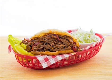 Carne Mechada Arepa Meat And Poultry Ontario