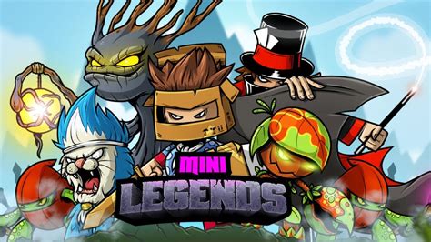 Mini Legends Gameplay Android Ios Apk Moba 5v5 Youtube