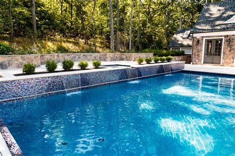Inground Pool And Spa In Watchung By Pools By Design Nj