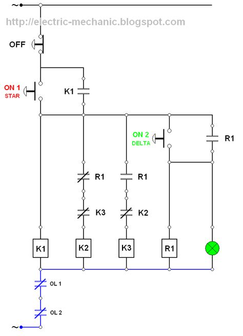 Definisi dan fungsi kontaktor magnet. Rangkaian Kontaktor Star Delta Manual | All Of Life