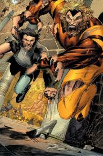Wolverine Logan Vs Sabretooth By Adam Kubert Wolverine Super Herói