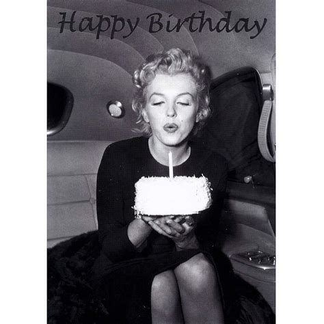 Marilyn Monroe Birthday Card Marilyn Monroe Birthday Marilyn Monroe