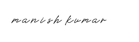 81 Manish Kumar Name Signature Style Ideas Unique Esignature
