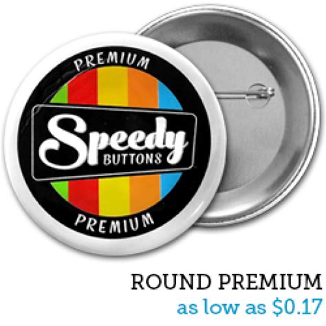 Custom Round Premium Buttons Custom Pins Personalized Buttons