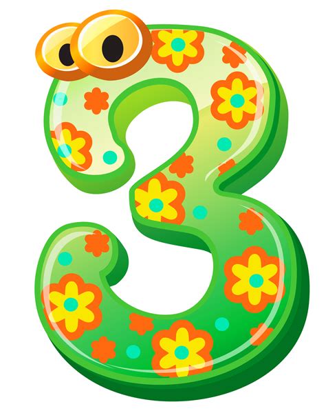 Numbers Clipart Png Clipground