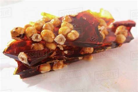 Hazelnut Brittle Stock Photo Dissolve