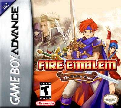 You must have a copy of a fire emblem: Fire Emblem: The Binding Blade