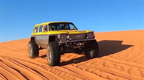 That Lifted Chevy Corvair Wagon Built For Off Road Recoveries Is