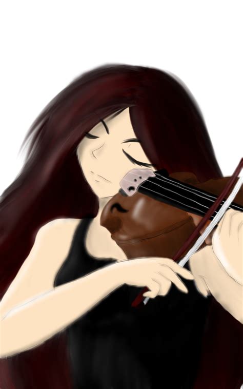 Playing The Violin By Chibis World On Deviantart