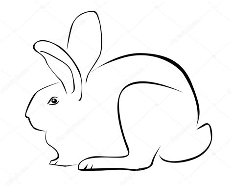 Apr 6, 2019 at 11:16 pm. Tracing of a rabbit — Stock Vector © mayboro #4800806