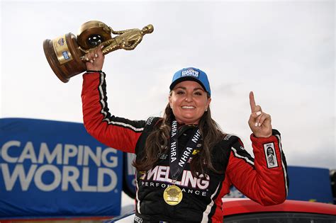 Pro Stock Standout Erica Enders Wins Nhra Four Wide Nationals For Second Year In A Row Che