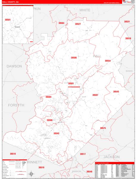 Maps Of Hall County Georgia 2023