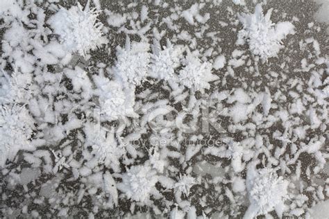 Texture Of Ice Frozen Water Stock Photos