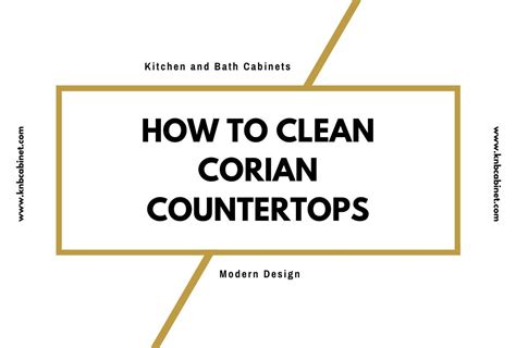 Quartz countertops are naturally antimicrobial, but they can be disinfected for added protection. How To Clean Corian Countertops in 2020 | Formica ...