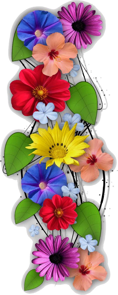 Flower watercolor png you can download 26 free flower watercolor png images. Library of flower collage png library download png files ...