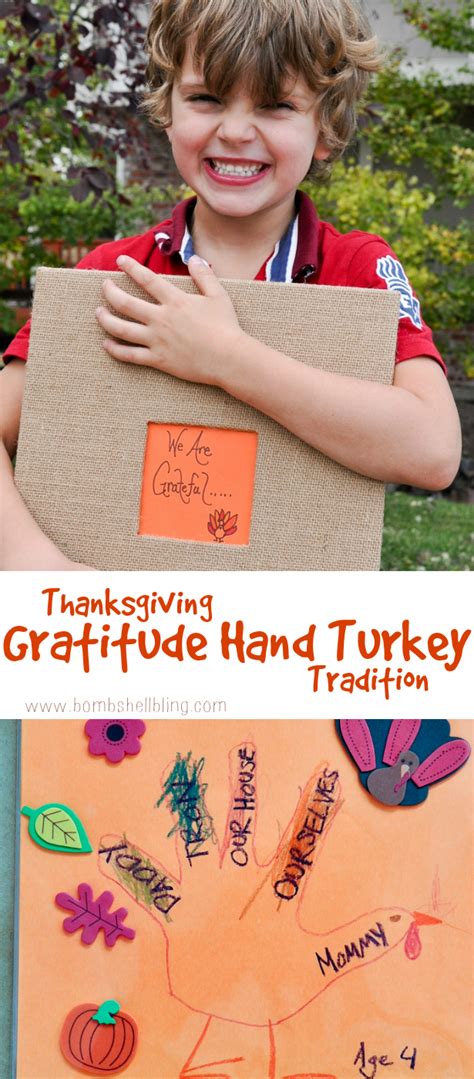Gratitude Hand Turkeys A Thanksgiving Tradition