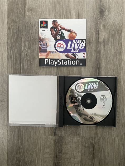 Nba Live 99 Sony Playstation 1 Ps1 Video Game With Manual Ea Sports