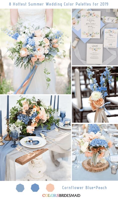 8 Fresh And Hottest Summer Wedding Color Palettes For 2019