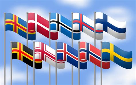 Nordic Flags By Kristo1594 On Deviantart