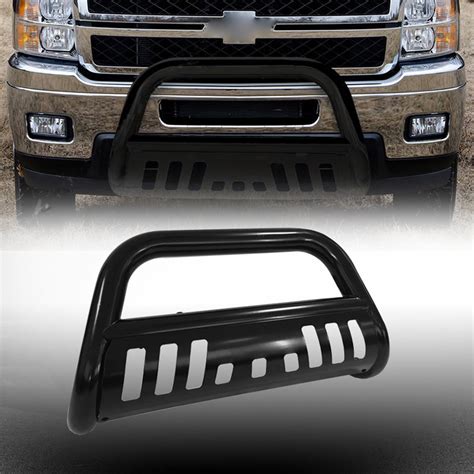 Mgaxyff Black Bull Bar Front Grille Guard For Ford F250 F350 F450