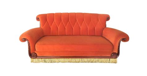 The Friends Orange Couch Needthat