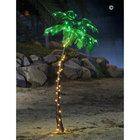 Led artificial tree light size:2.6 meters color:white crown:2meters branches:8 pieces led lamp beads:1152pieces advantage:china wholesale. Palm Tree Light | Wayfair.ca