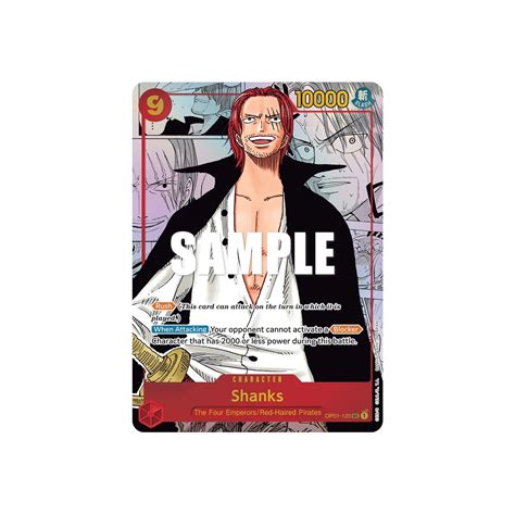 Shanks Sec Super Parallel Op Op Romance Dawn Fantasy Sphere Magasin De Carte