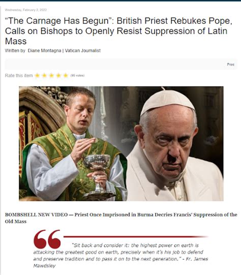 Vox Cantoris We Must All Withstand And Defy Bergoglio On Traditionis