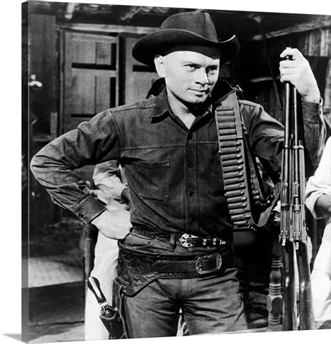 The Magnificent Seven Yul Brynner 1960 Wall Art Canvas Prints