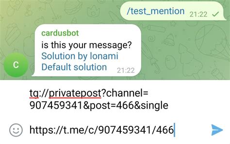 Python How To Make Telegram Deep Linking Work For Messages Stack