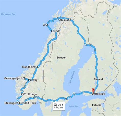 Don Cristian Ramsey Finland Sweden Norway Road Trip In September 2017