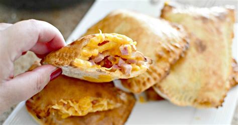 Homemade Ham And Cheese Hot Pockets In The Air Fryer Easy Recipe