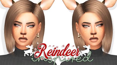 The Sims 4 Cas Reindeer Inspired 14 Days Of Collabmas W
