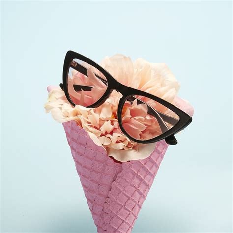 Sweeter Than Ice Cream On A Hot Day Cat Eye Glasses From Gigi Hadid