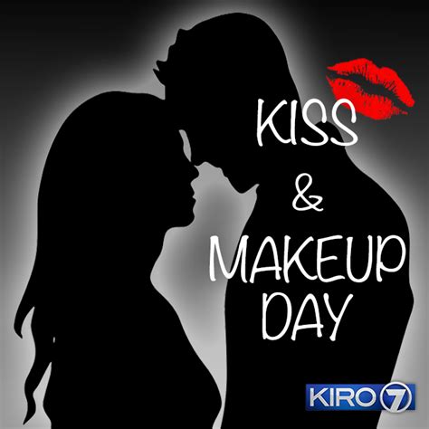 Aug 25 Kiss And Make Up Day Kenneth Pedersens Homepage