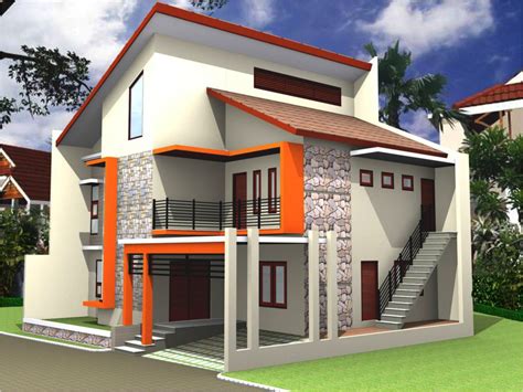 Rumah ini cocok untuk anda yang tinggal di daerah pegunungan atau tepi danau. Model Exterior Rumah Minimalis Sederhana - BENGKEL LAS ...