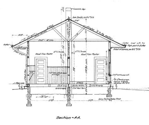 A cross section, also simply called a section, represents a vertical plane cut through the object, in the same way as a floor plan is a horizontal section viewed from the top. The Drawings - Western Pacific Depots and Stations by ...